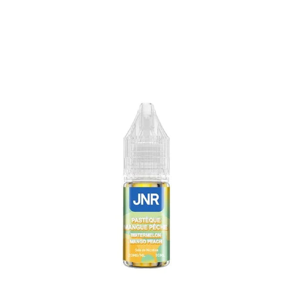 JNR Liquide Pastèque Mangue Pêche - Sel de Nicotine - JNR