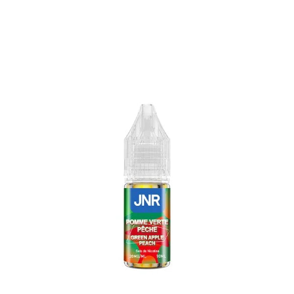 JNR Liquide Pomme Verte Pêche - Sel de Nicotine - JNR