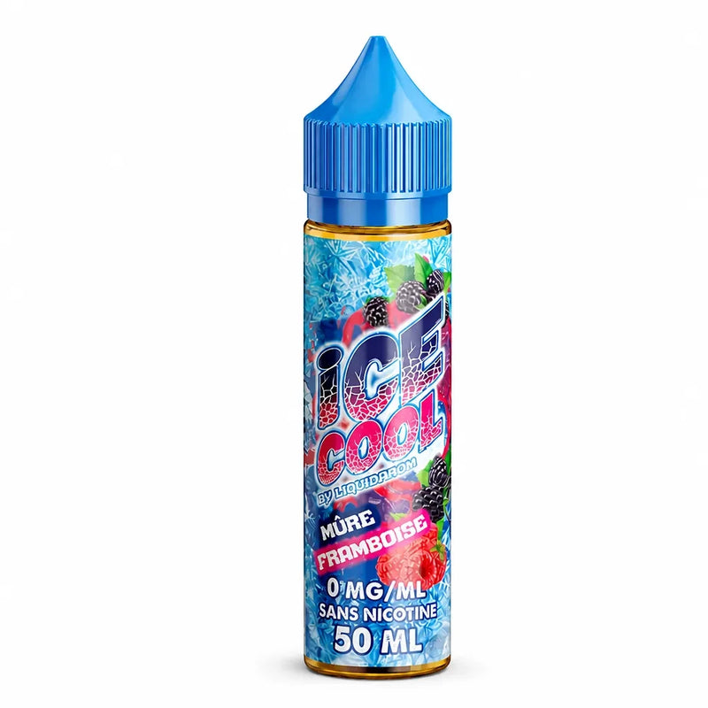 Liquidarom Liquide E-liquide Mûre Framboise 50ml - Ice Cool