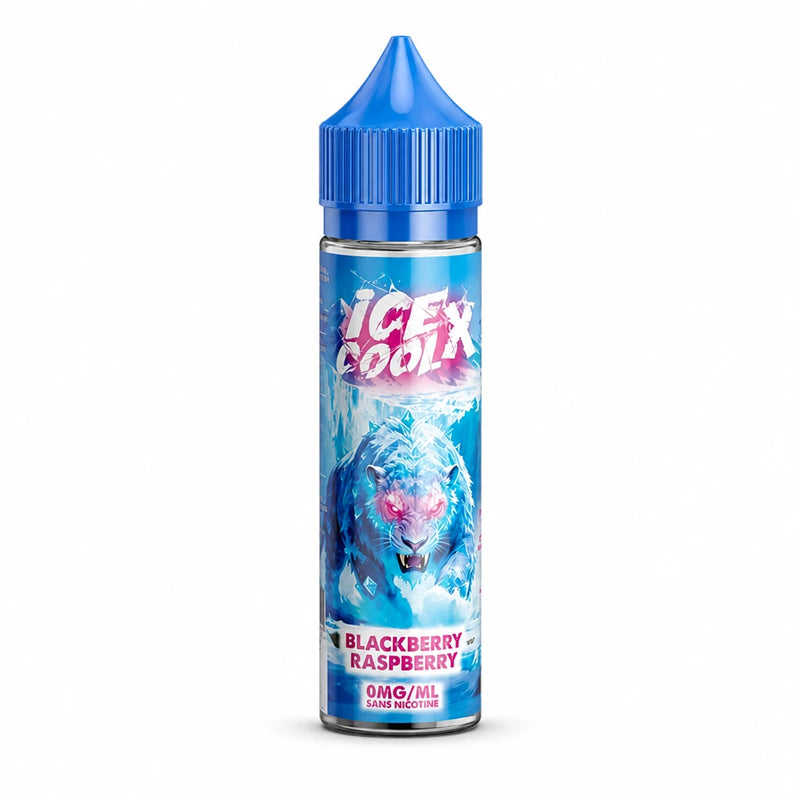 Liquidarom Liquide E-liquide Mûre Framboise 50ml - Ice Cool X
