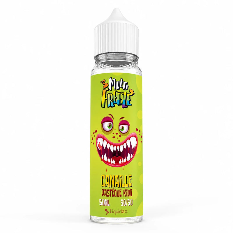 Liquideo Liquide E-liquide Canaille 50ml - Pastèque Kiwi - Liquideo Multifreeze