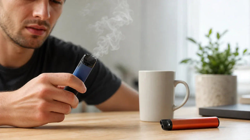 Pourquoi ma puff a un goût de cramé ? Causes et solutions