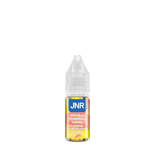 JNR Liquide Myrtille Framboise Cerise - Sel de Nicotine - JNR
