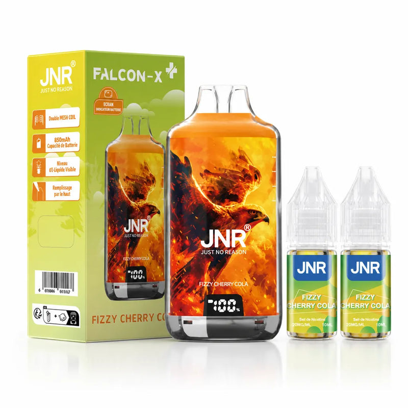JNR Puff Puff Jnr Cerise Cola Pétillant - Falcon-x 28K