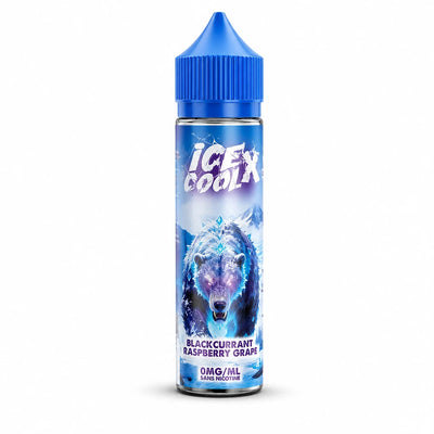 Liquidarom Liquide E-liquide Cassis Framboise Raisin 50ml - Ice Cool X