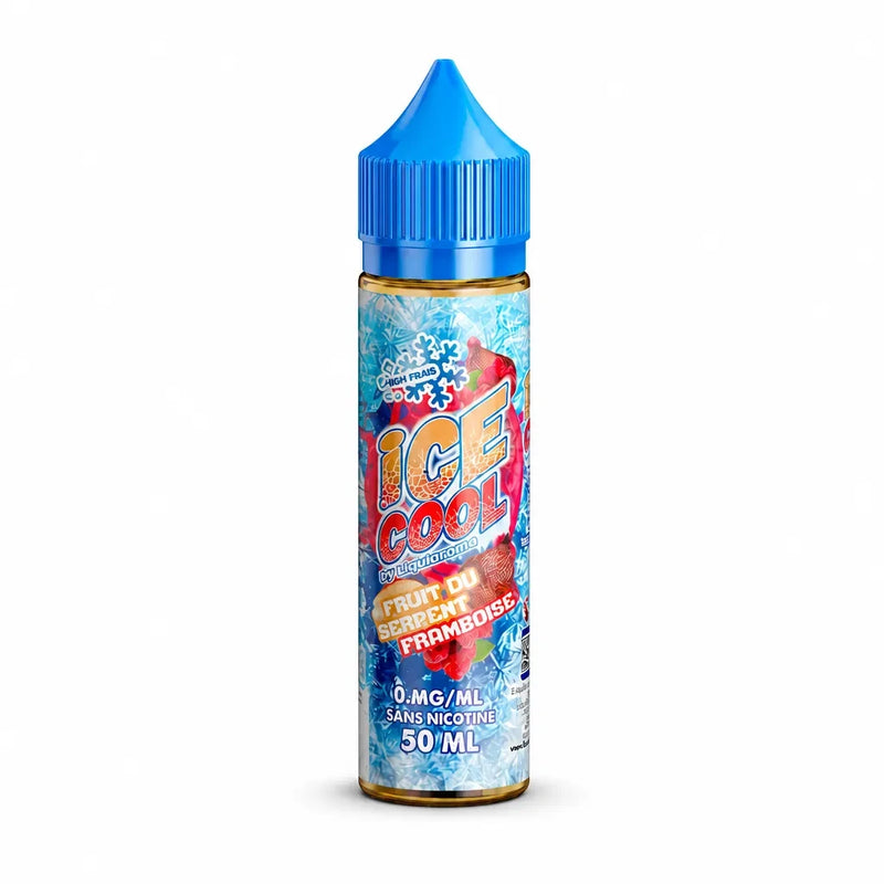Liquidarom Liquide E-liquide Fruit Du Serpent Framboise 50ml - Ice Cool