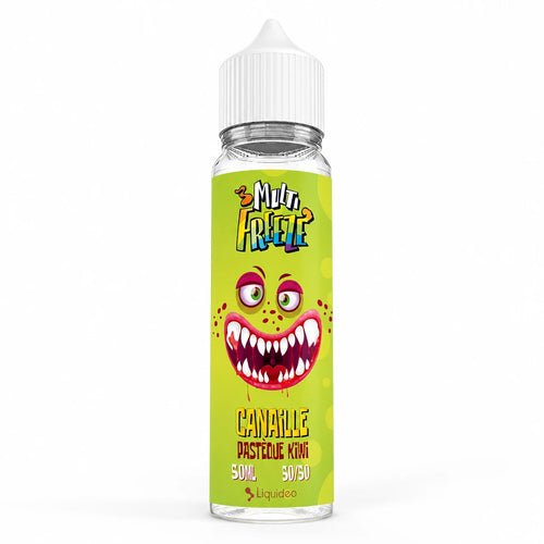 Liquideo Liquide E-liquide Canaille 50ml - Pastèque Kiwi - Liquideo Multifreeze