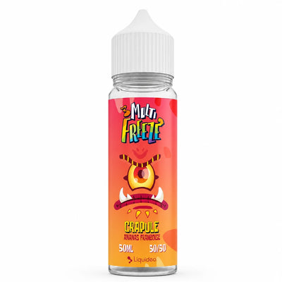 E-liquide Crapule 50ml - Ananas Framboise - Liquideo Multifreeze