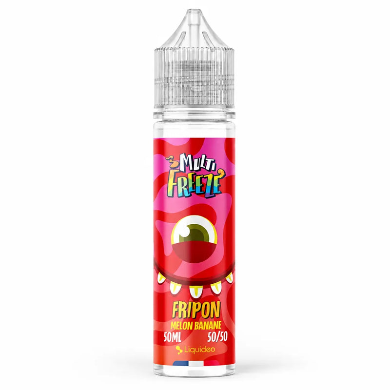 Liquideo Liquide E-liquide Fripon 50ml - Melon Banane - Liquideo Multifreeze