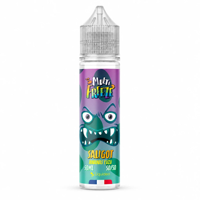 Liquideo Liquide E-liquide Saligot 50ml - Ananas Yuzu - Liquideo Multifreeze